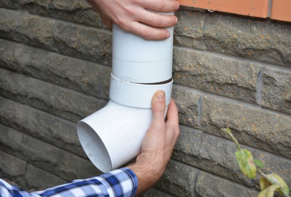 Drainage Downspout Repair in Jefferson