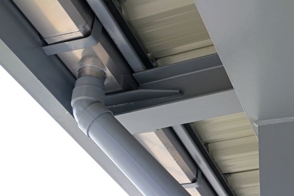 PVC Downspout Installation in Jefferson