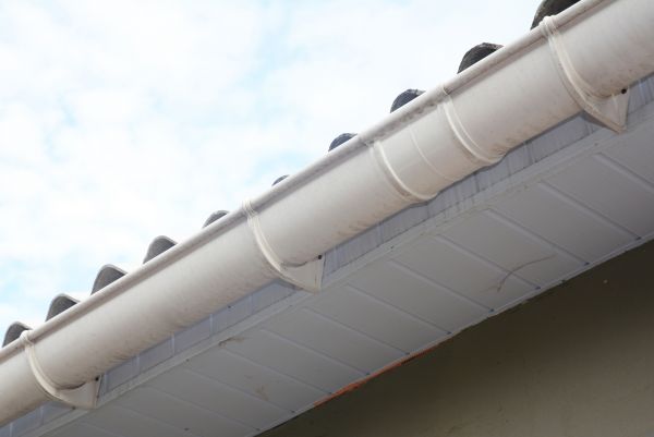 Plastic Gutter Installation in Jefferson