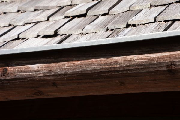 Wood Rain Gutter Installation in Jefferson